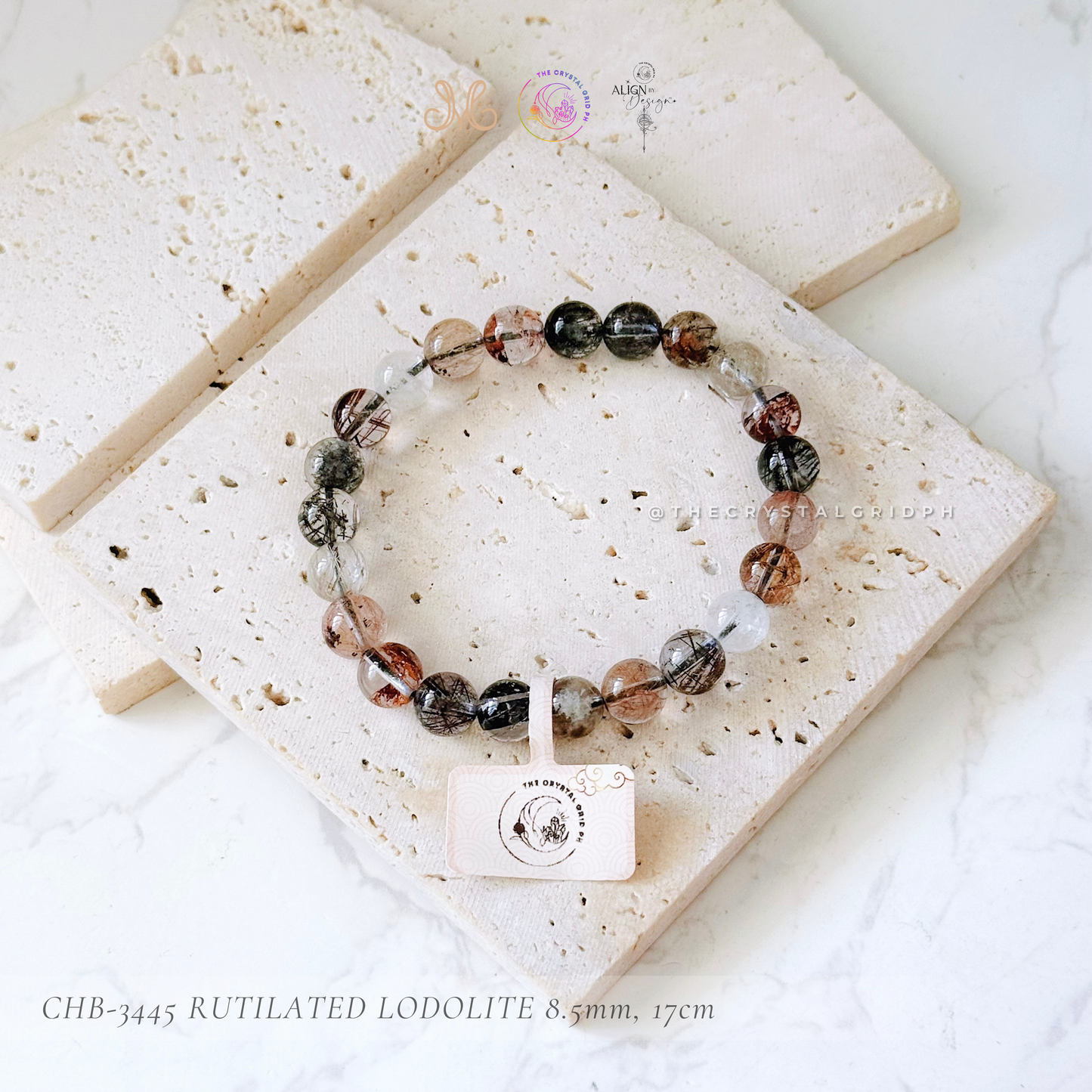 Rutilated Lodolite