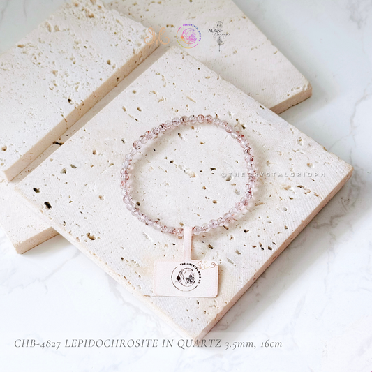 Lepidochrosite in Quartz