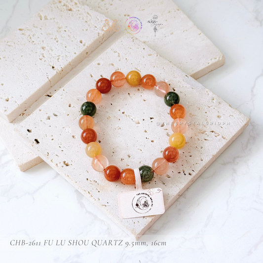 Fu Lu Shou Quartz