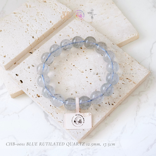 Blue Rutilated Quartz