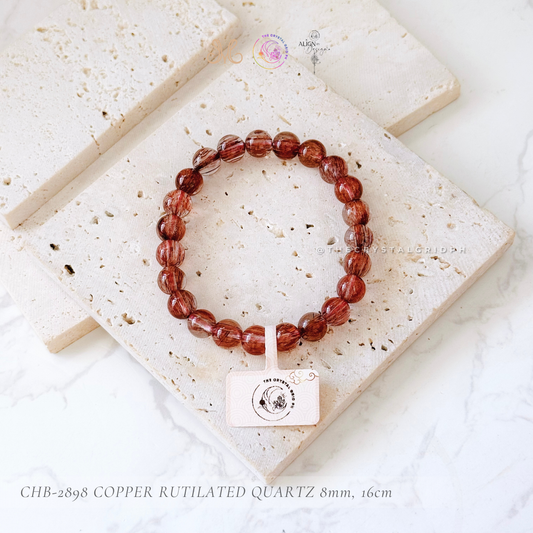 Copper Rutilated Quartz
