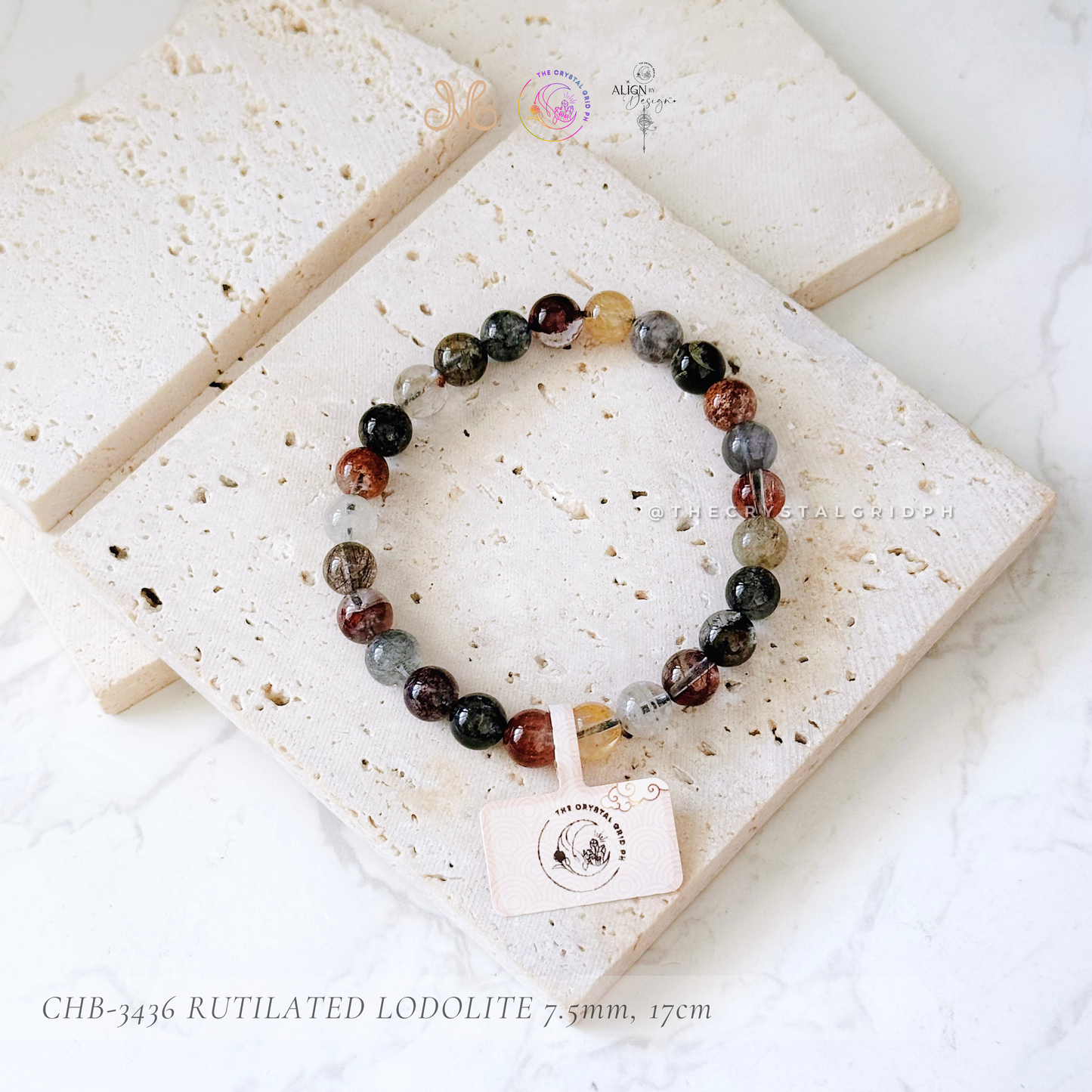 Rutilated Lodolite