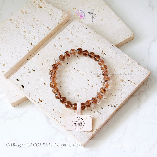 Cacoxenite in Quartz