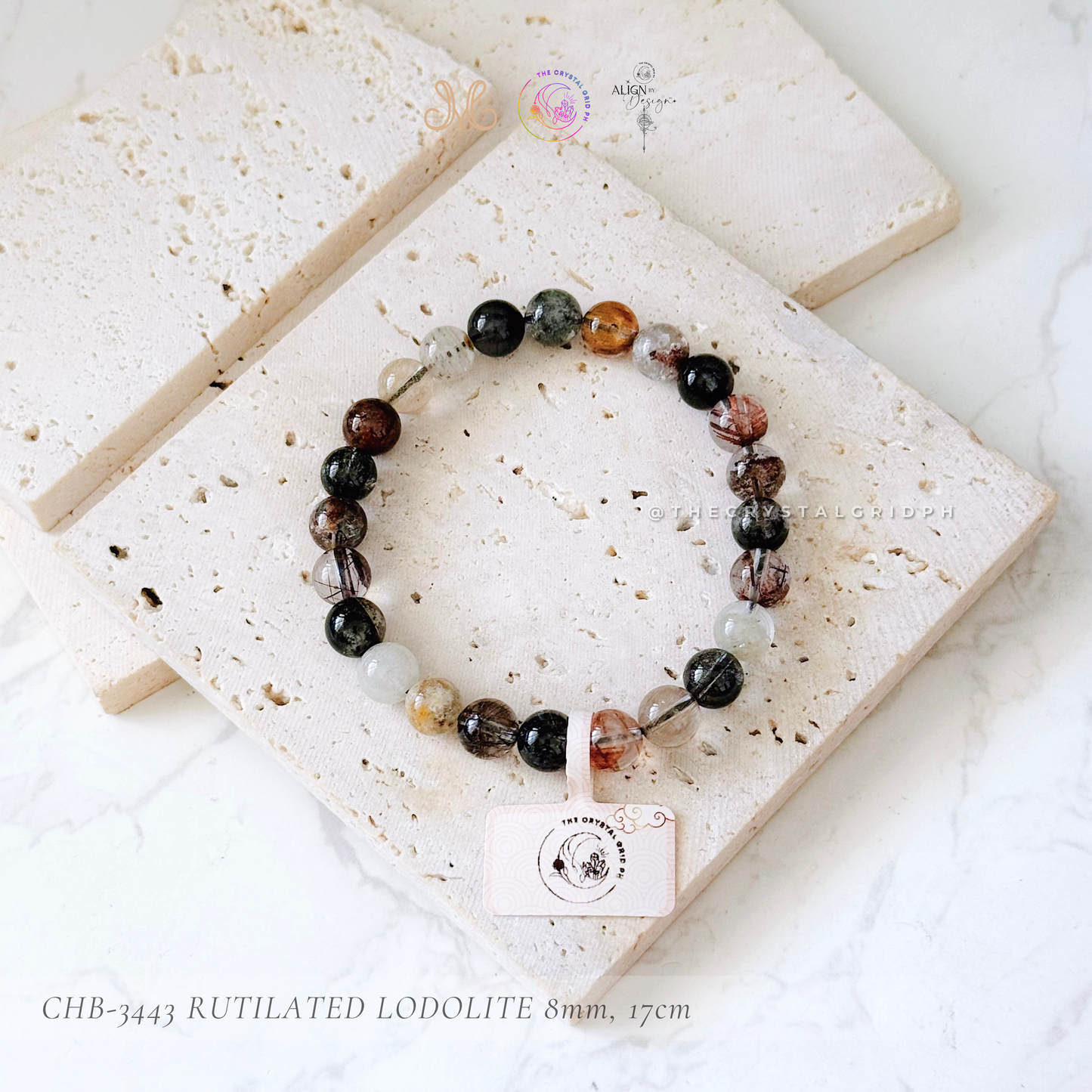 Rutilated Lodolite