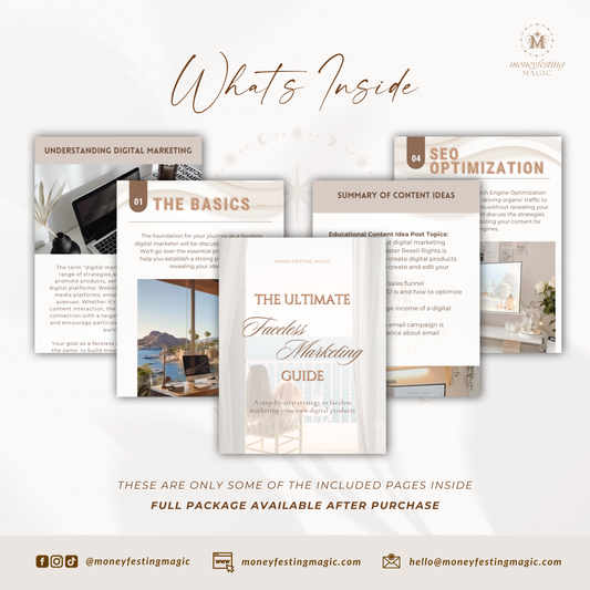 The Ultimate Faceless Marketing Guide