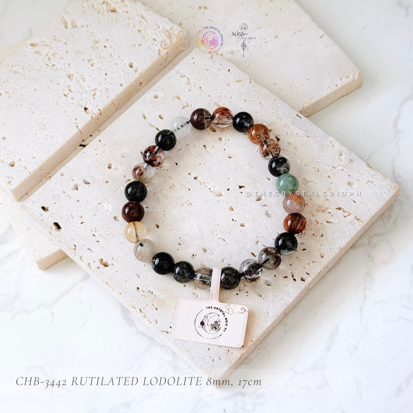 Rutilated Lodolite