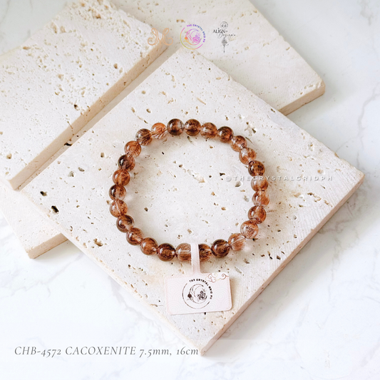 Cacoxenite in Quartz