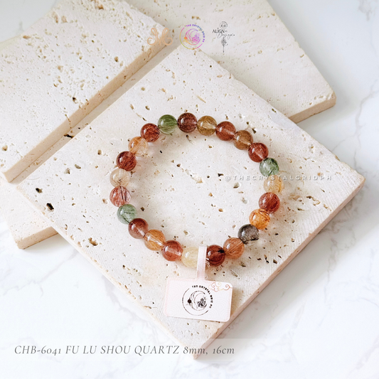 Fu Lu Shou Quartz