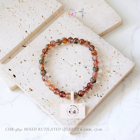 Mixed Rutilated Quartz