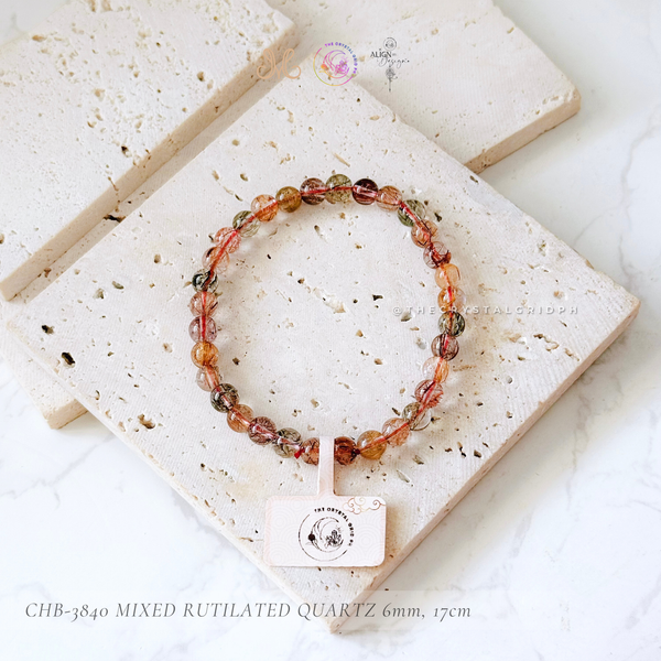 Mixed Rutilated Quartz