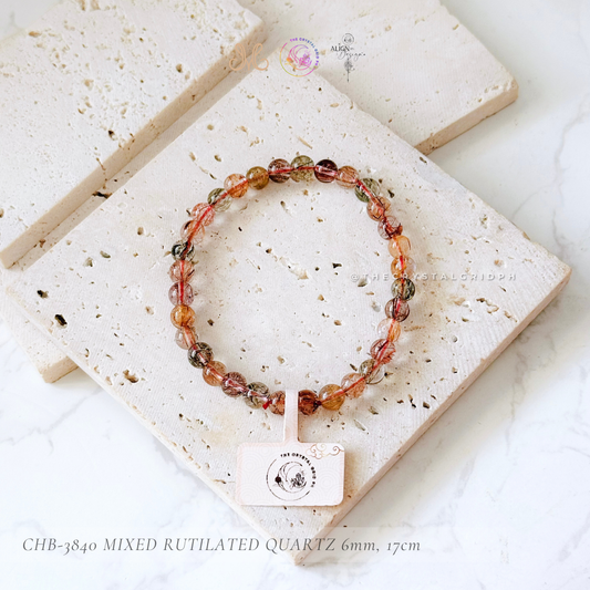 Mixed Rutilated Quartz