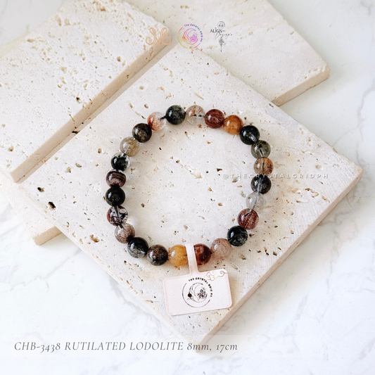 Rutilated Lodolite