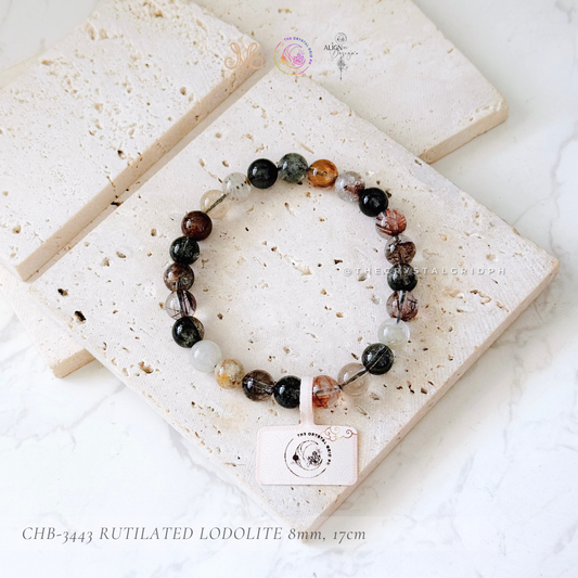 Rutilated Lodolite