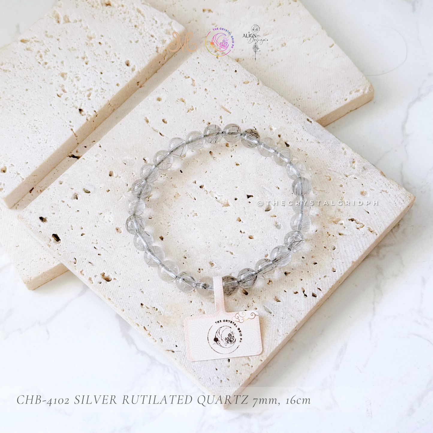 Silver Rutilated Quartz