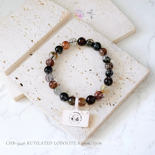 Rutilated Lodolite