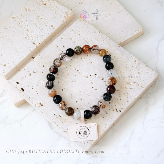 Rutilated Lodolite