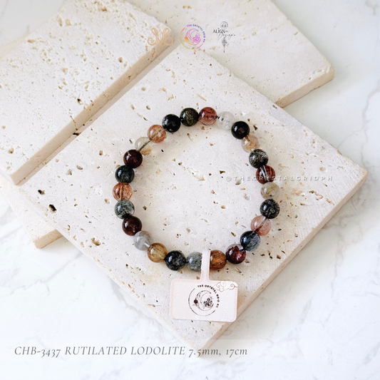 Rutilated Lodolite