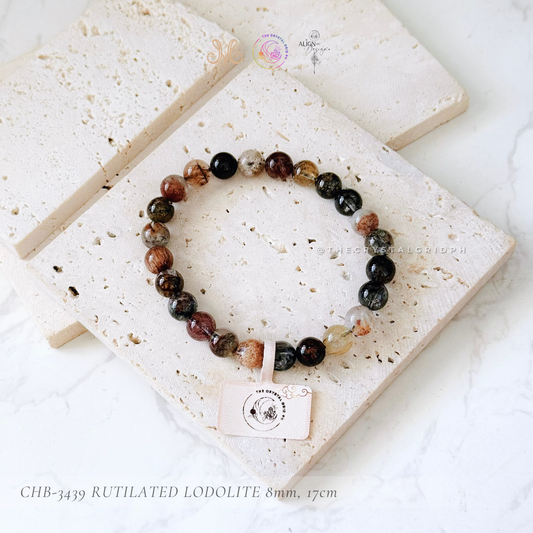 Rutilated Lodolite