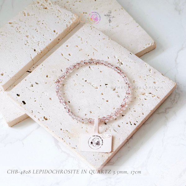 Lepidochrosite in Quartz