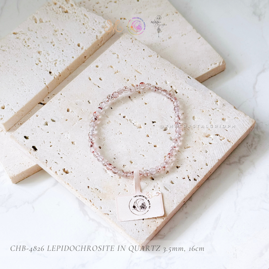 Lepidochrosite in Quartz