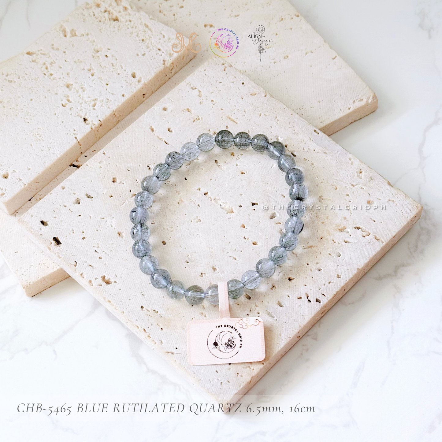 Blue Rutilated Quartz