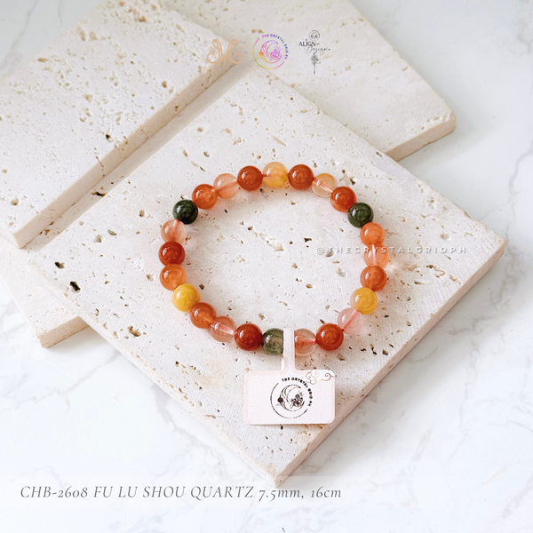Fu Lu Shou Quartz