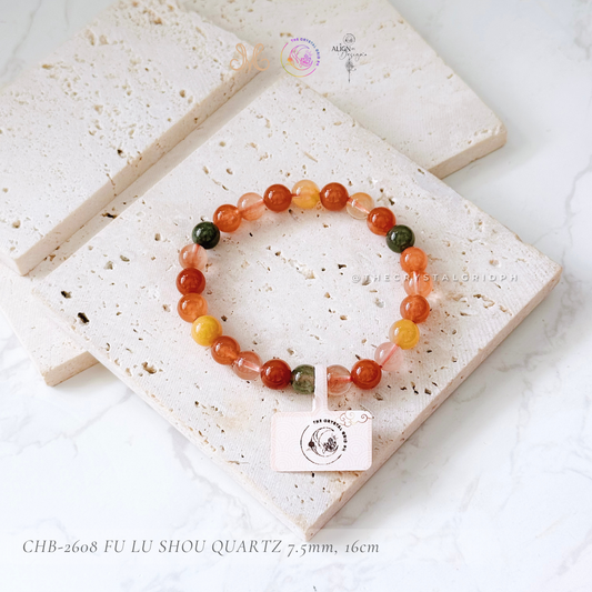 Fu Lu Shou Quartz